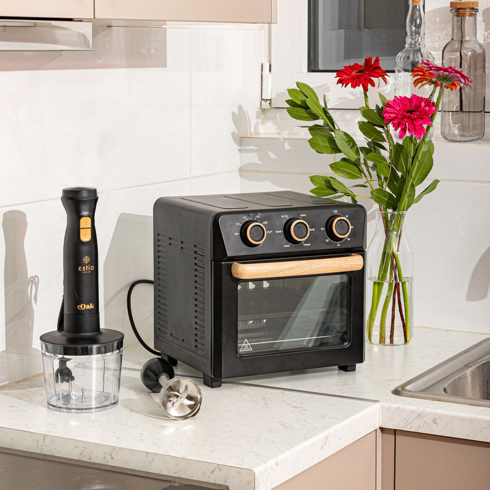 Ραβδομπλέντερ Oak 800W Με Δοχείο Ανάμειξης 500ml Estia