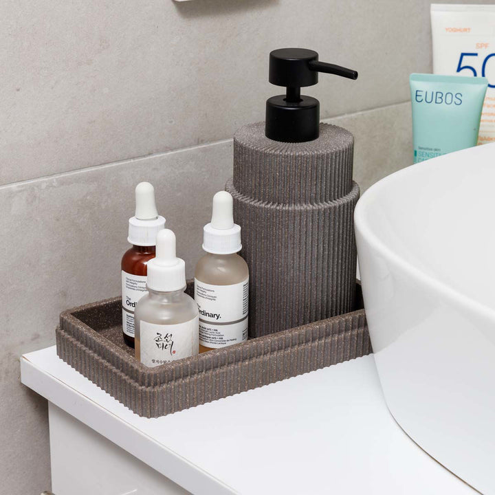 Estia Δίσκος Μπάνιου Ρητίνης Γκρι Wire