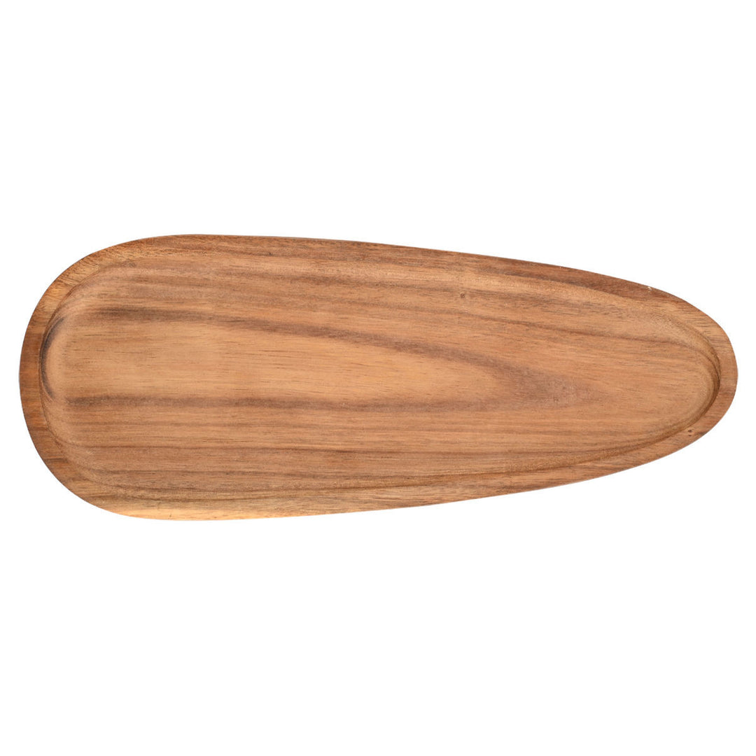 Δίσκος Σερβιρίσματος Οβάλ Από Ξύλο Estia 30X12X2cm