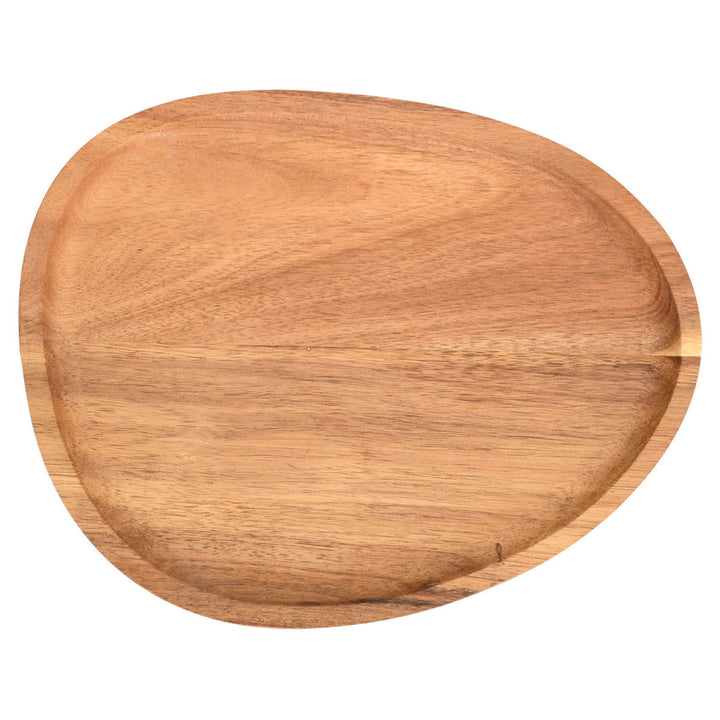Δίσκος Σερβιρίσματος Οβάλ Από Ξύλο Estia 26X21X2cm