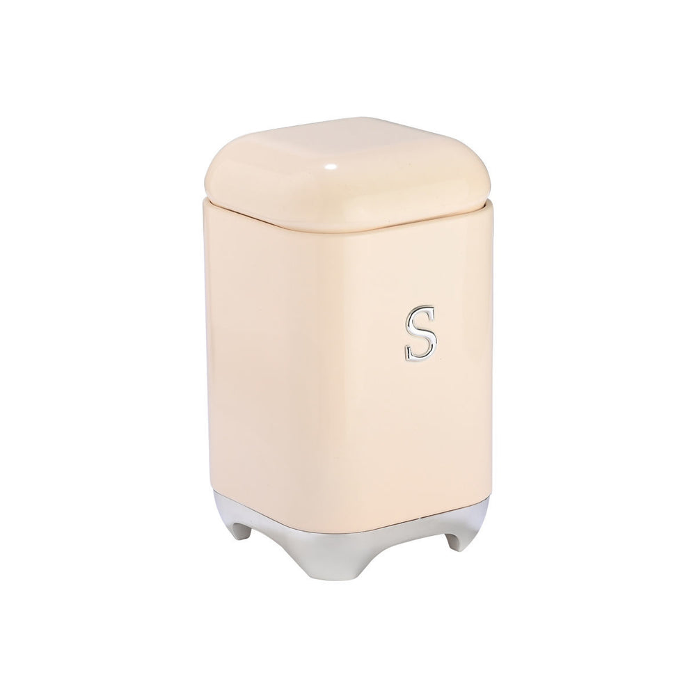 Μεταλλικό Δοχείο Για Ζάχαρη Κρεμ Με Καπάκι Estia Epoque