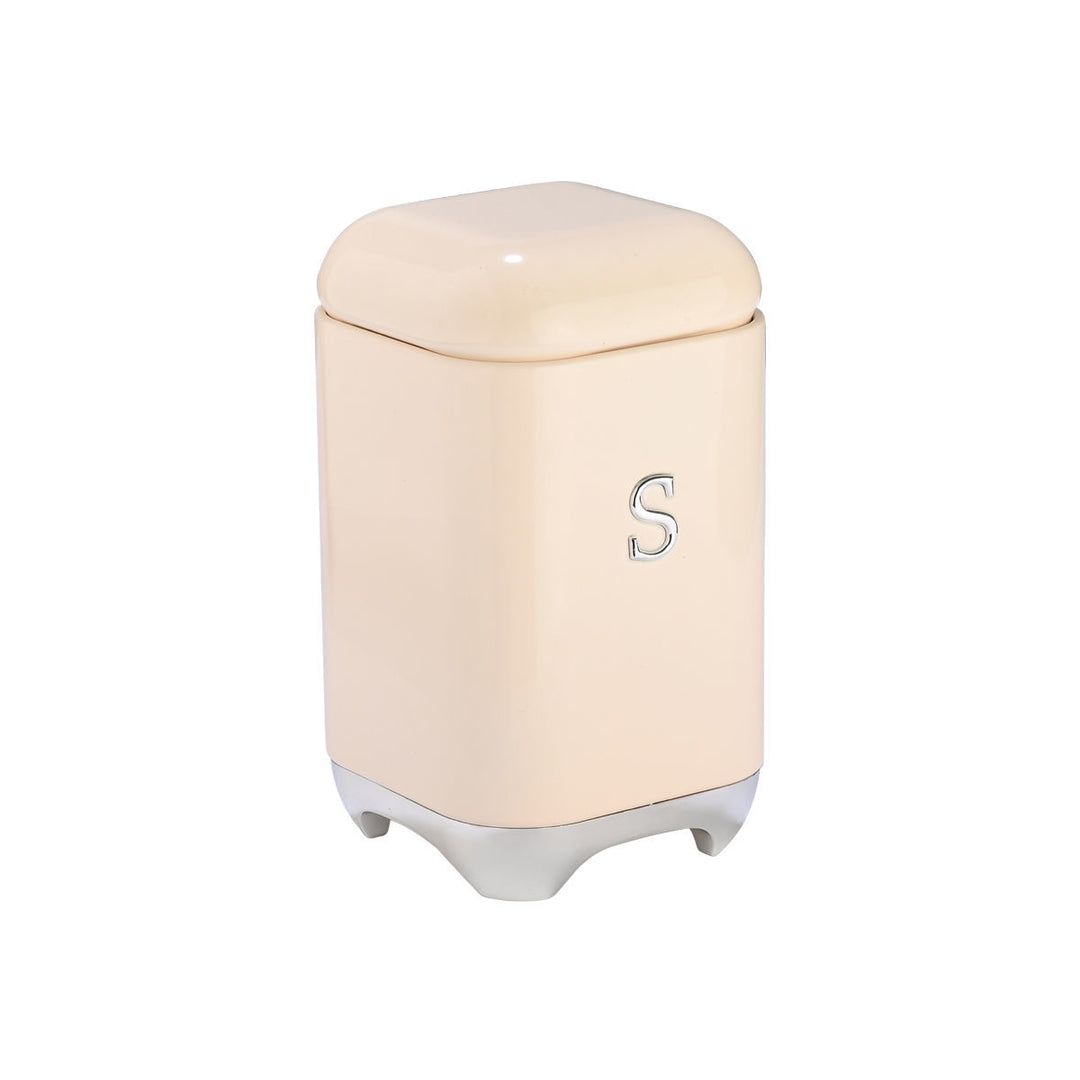 Μεταλλικό Δοχείο Για Ζάχαρη Κρεμ Με Καπάκι Estia Epoque