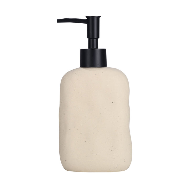 Estia Δοχείο Κρεμοσάπουνου Κεραμικό Μπεζ 280ml Grain