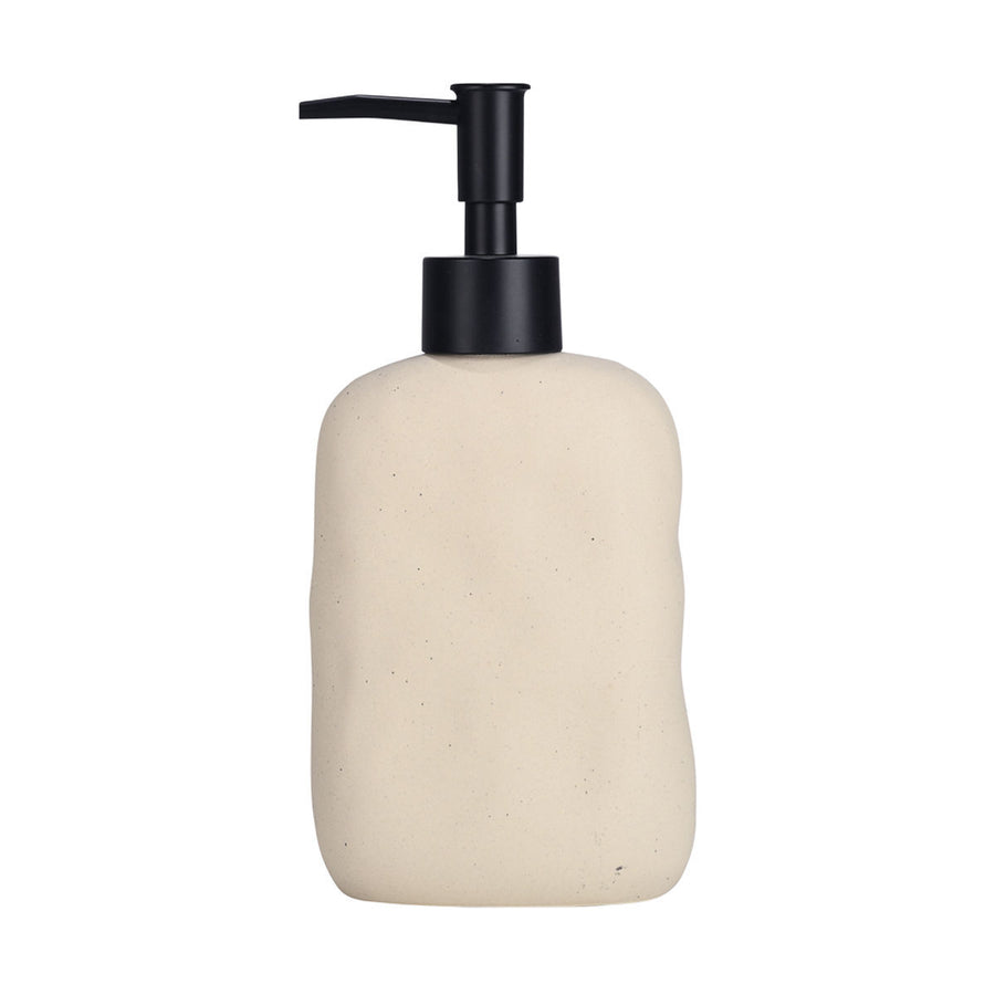 Estia Δοχείο Κρεμοσάπουνου Κεραμικό Μπεζ 280ml Grain