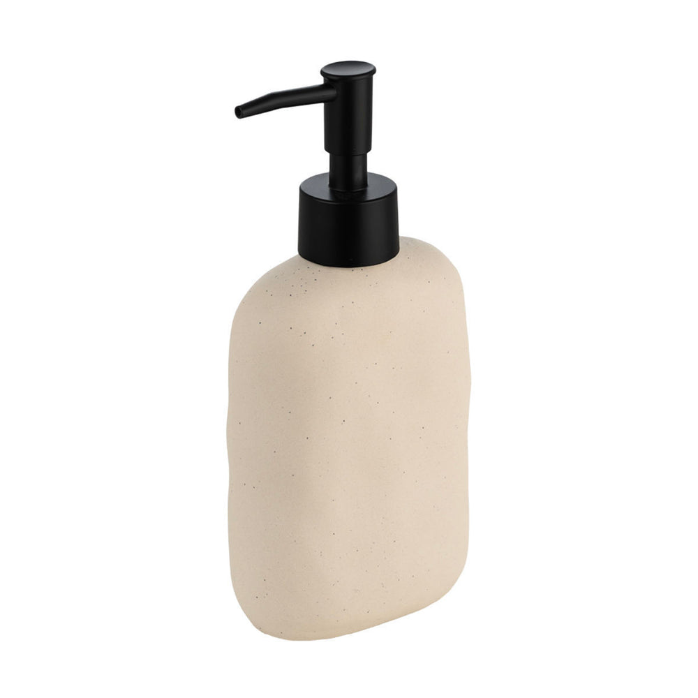 Estia Δοχείο Κρεμοσάπουνου Κεραμικό Μπεζ 280ml Grain