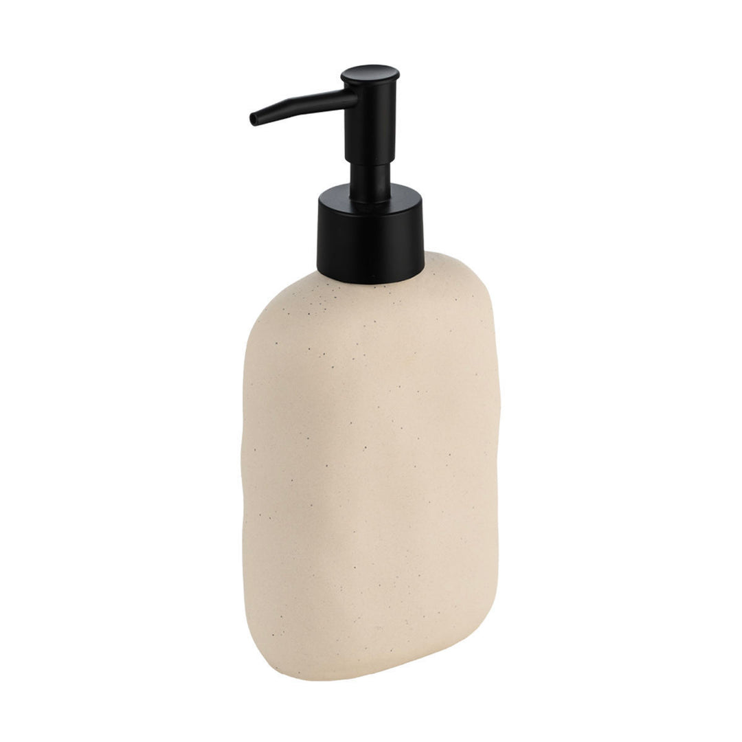 Estia Δοχείο Κρεμοσάπουνου Κεραμικό Μπεζ 280ml Grain