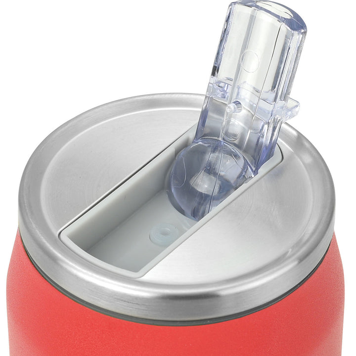 Estia Ποτήρι Θερμός Με Καλαμάκι 500ml Κόκκινο Ολυμπιακός Edition Together We Fight Travel Cup