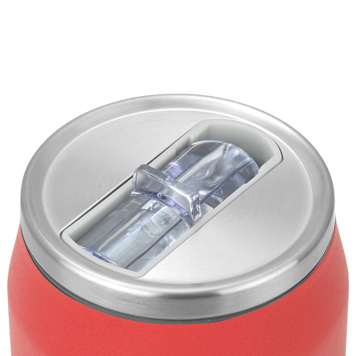 Estia Ποτήρι Θερμός Με Καλαμάκι 500ml Κόκκινο Ολυμπιακός BC Edition Travel Cup