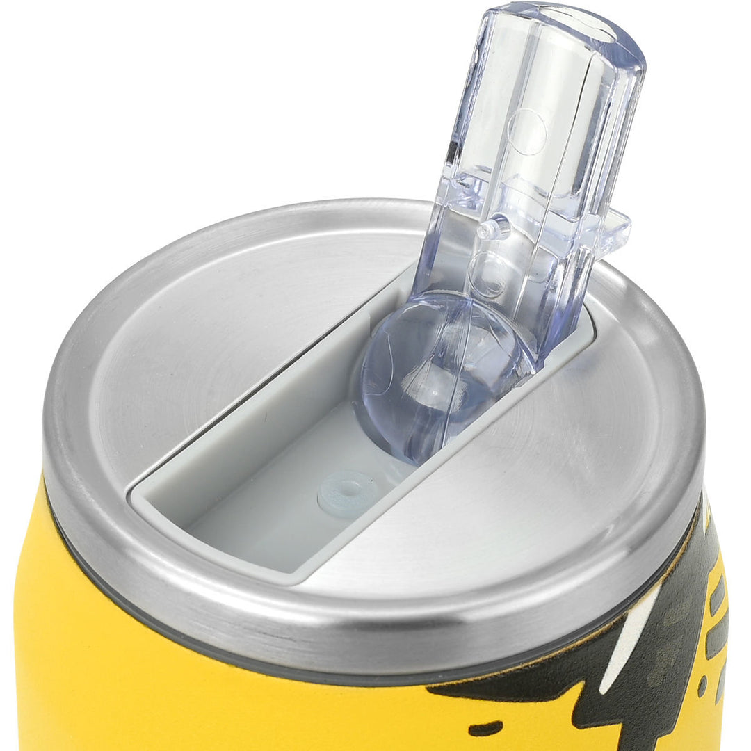 Estia Ποτήρι Θερμός Με Καλαμάκι 500ml Κίτρινο ΑΕΚ Edition The Queen Is Here Travel Cup