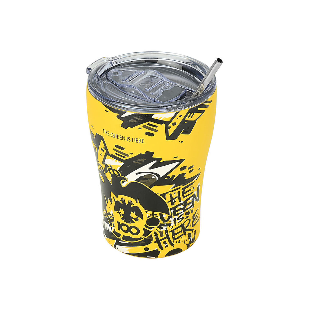 Estia Ποτήρι Θερμός 350ml Κίτρινο ΑΕΚ Edition The Queen Is Here Coffee Mug