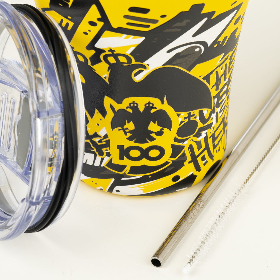 Estia Ποτήρι Θερμός 350ml Κίτρινο ΑΕΚ Edition The Queen Is Here Coffee Mug