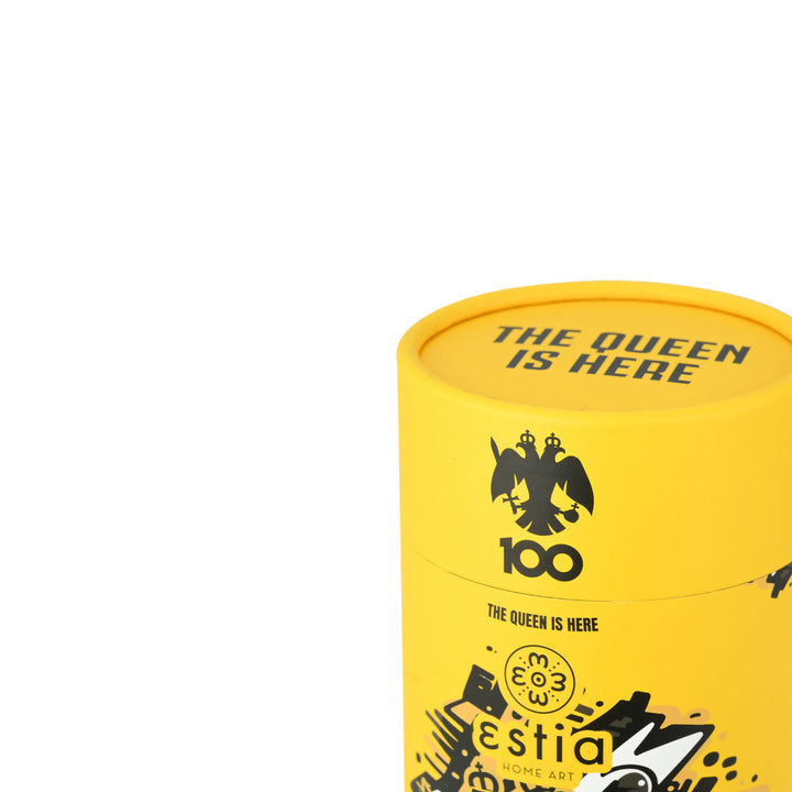 Estia Ποτήρι Θερμός 350ml Κίτρινο ΑΕΚ Edition The Queen Is Here Coffee Mug