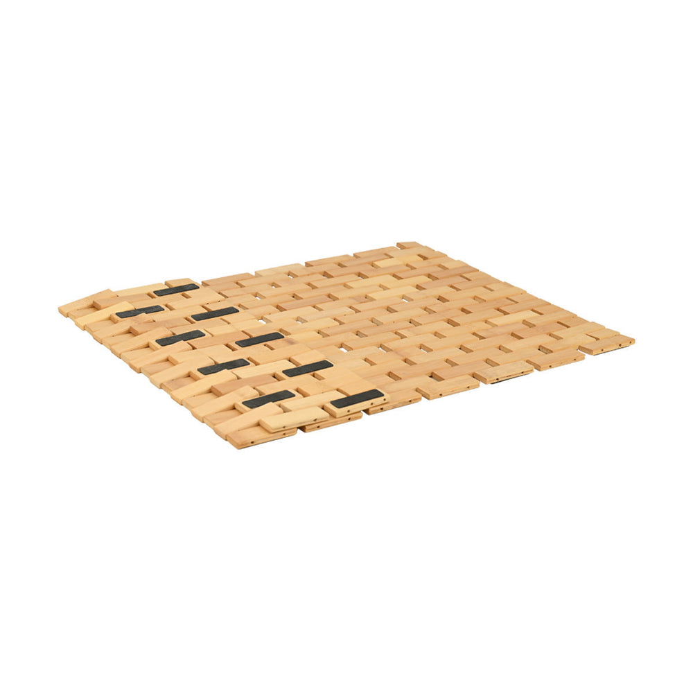 Πατάκι Μπάνιου Αντιολισθητικό Από Bamboo 60x38cm Bamboo Essentials Estia