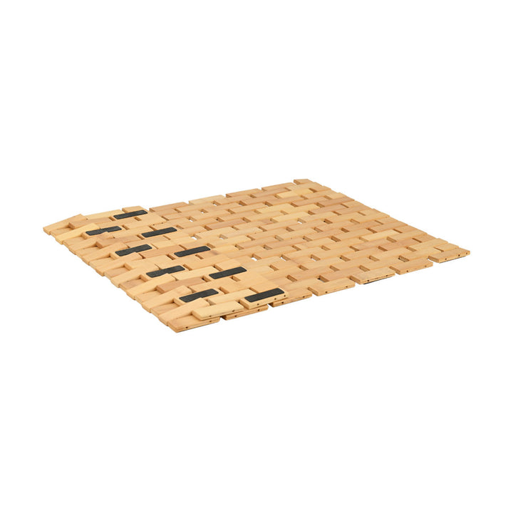 Πατάκι Μπάνιου Αντιολισθητικό Από Bamboo 60x38cm Bamboo Essentials Estia