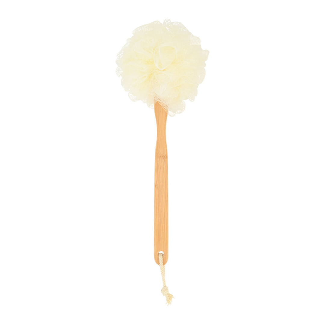 Σφουγγάρι Elixir Με Λαβή Bamboo 43x11x7cm Estia