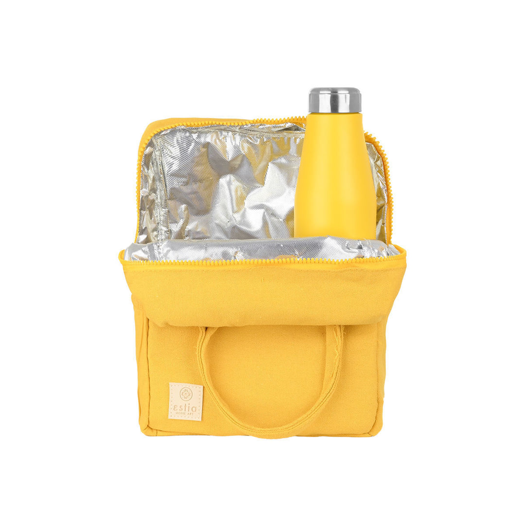 Τσάντα Φαγητού Ισοθερμική 7lt Estia Save The Aegean Κίτρινη Pineapple Yellow