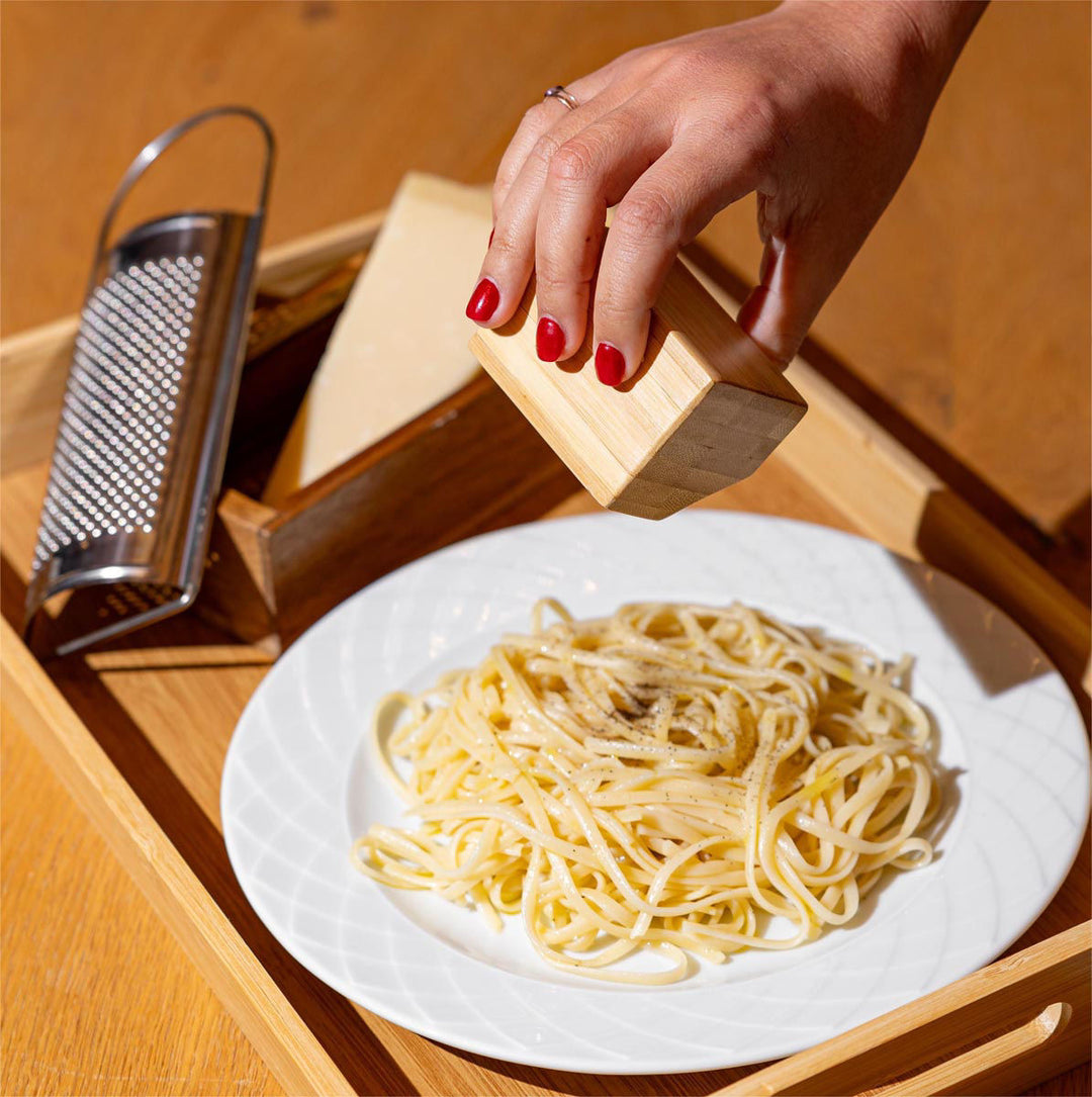 Δοχείο Για Αλάτι-Πιπέρι Με Μαγνήτη Σετ 2τμχ Bamboo Essentials Estia