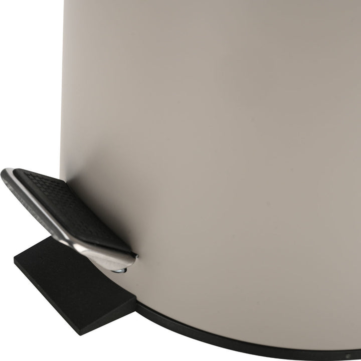 Καλάθι Μπάνιου Ματ Μόκα Μεταλλικό 5lt Estia