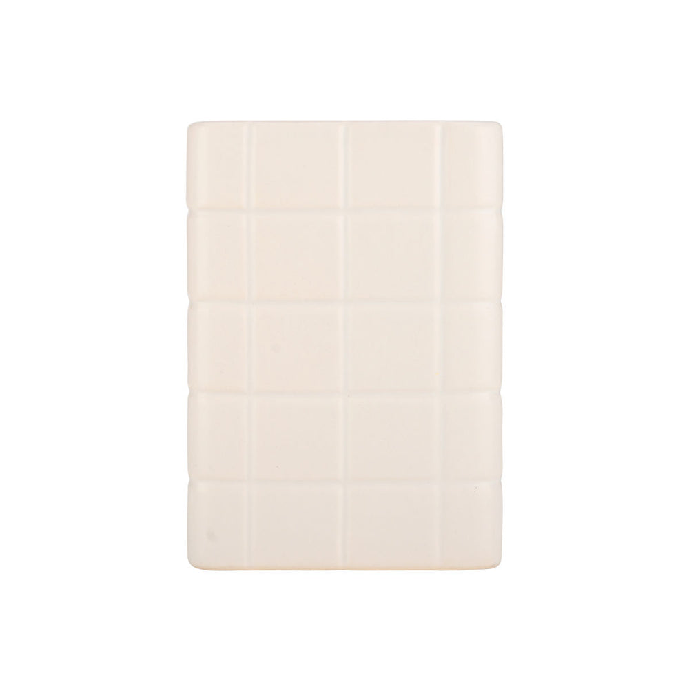 Estia Ποτηράκι Μπάνιου Κεραμικό Λευκό Tiles