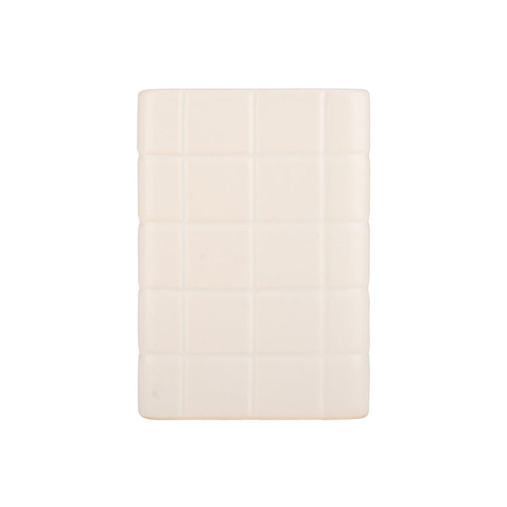 Estia Ποτηράκι Μπάνιου Κεραμικό Λευκό Tiles