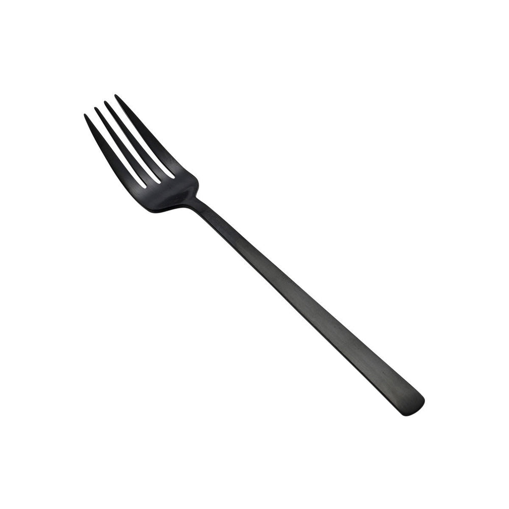 Πιρούνι Γλυκού Prestige Black Από Ανοξείδωτο Ατσάλι 18/0 Μαύρο Ματ Estia