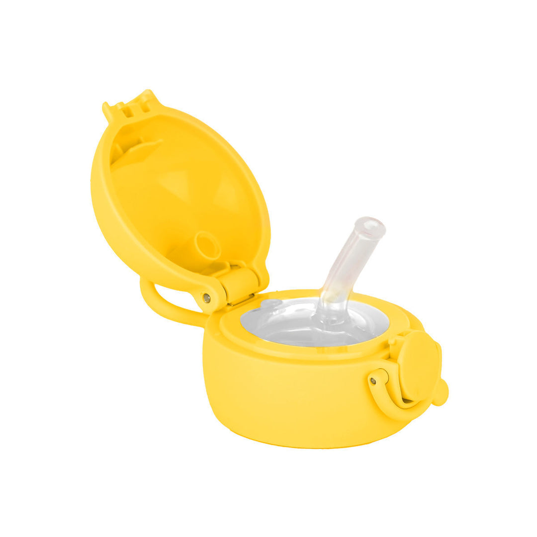 Estia Ανταλλακτικό Καπάκι-Καλαμάκι Παιδικό Θερμός 350ml Κίτρινο Jungle