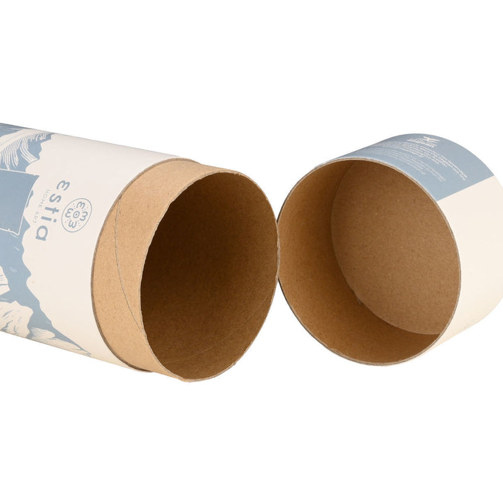 Estia Ποτήρι Θερμός  Save The Aegean 350ml Εκρού Με Βουνά Alpine Essence Travel Mug