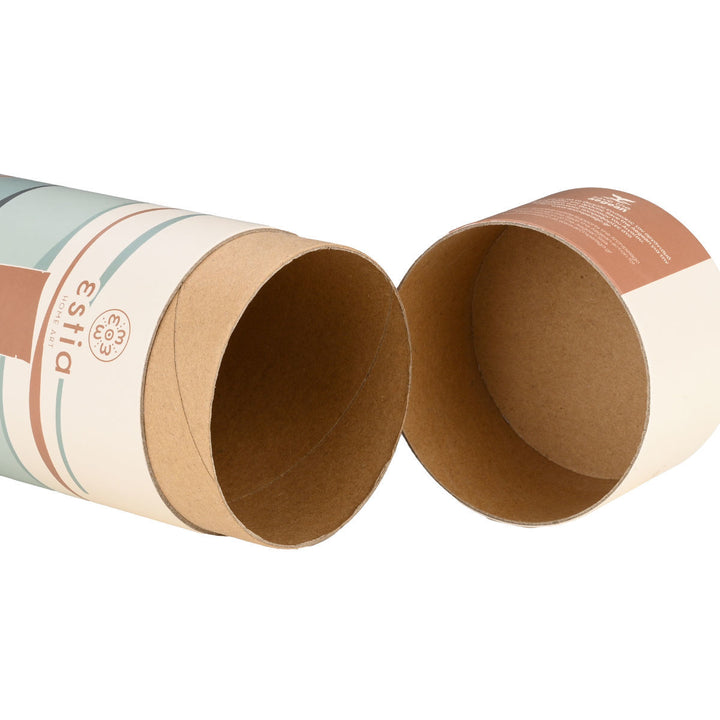 Estia Ποτήρι Θερμός  Save The Aegean 350ml Εκρού-Μέντα Ecozen Horizon Travel Mug