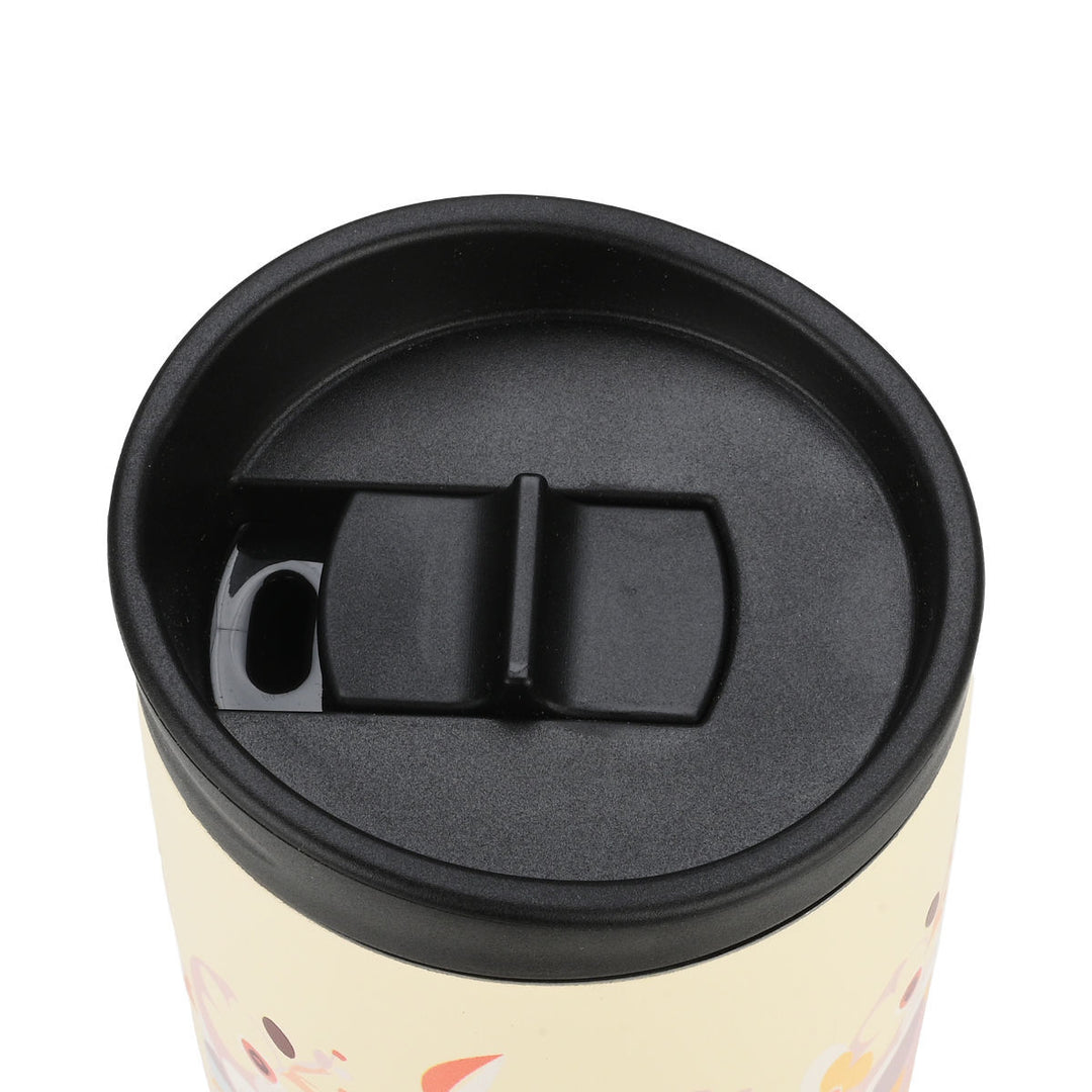 Estia Ποτήρι Θερμός  Save The Aegean 350ml Εκρού Με Λουλούδια Spring Sonata Travel Mug