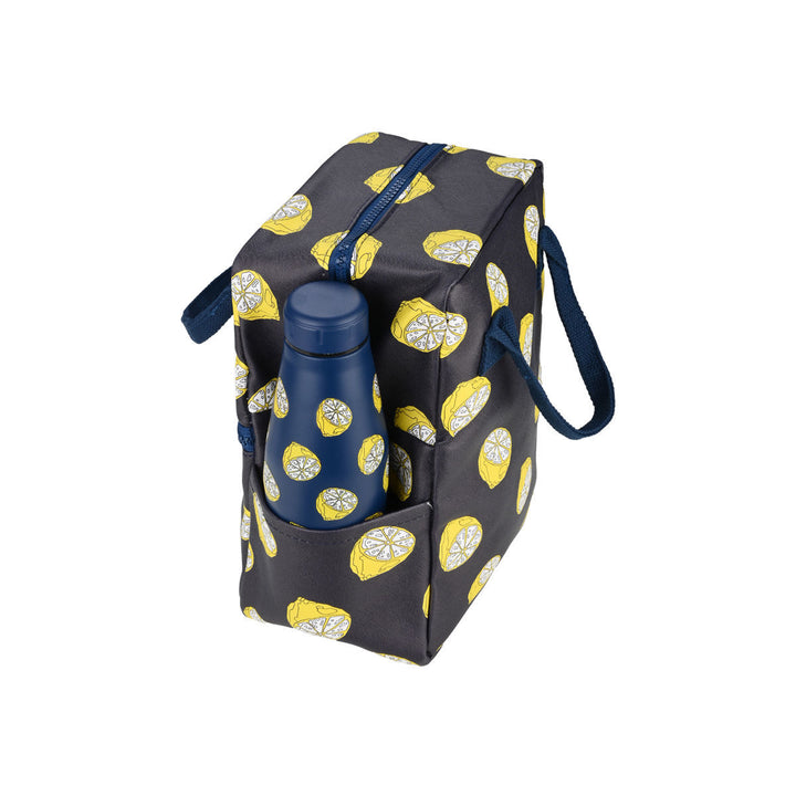 Τσάντα Φαγητού Ισοθερμική 7lt Estia Save The Aegean Μπλε Με Λεμόνια Citrus Infusion