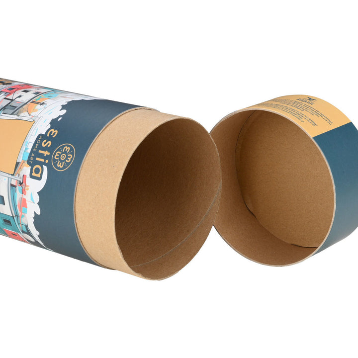 Estia Ποτήρι Θερμός  Save The Aegean 350ml Πετρόλ Με Σπίτια Urban Mythos Coffee Mug