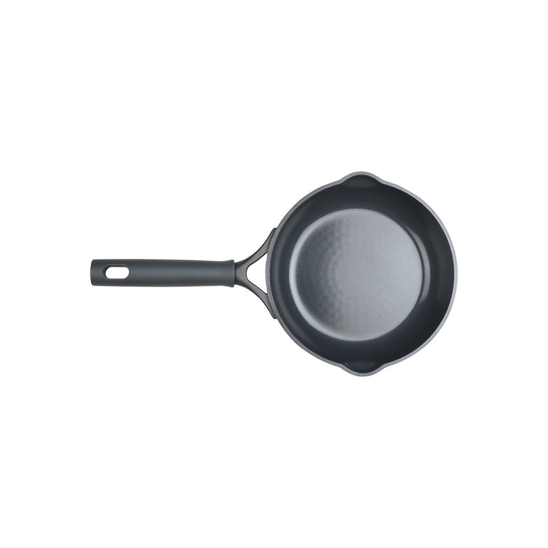 Τηγάνι Αντικολλητικό Αλουμινίου Με Διπλή Κεραμική Επίστρωση Μαύρο Estia 20cm