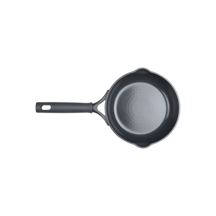 Τηγάνι Αντικολλητικό Αλουμινίου Με Διπλή Κεραμική Επίστρωση Μαύρο Estia 20cm