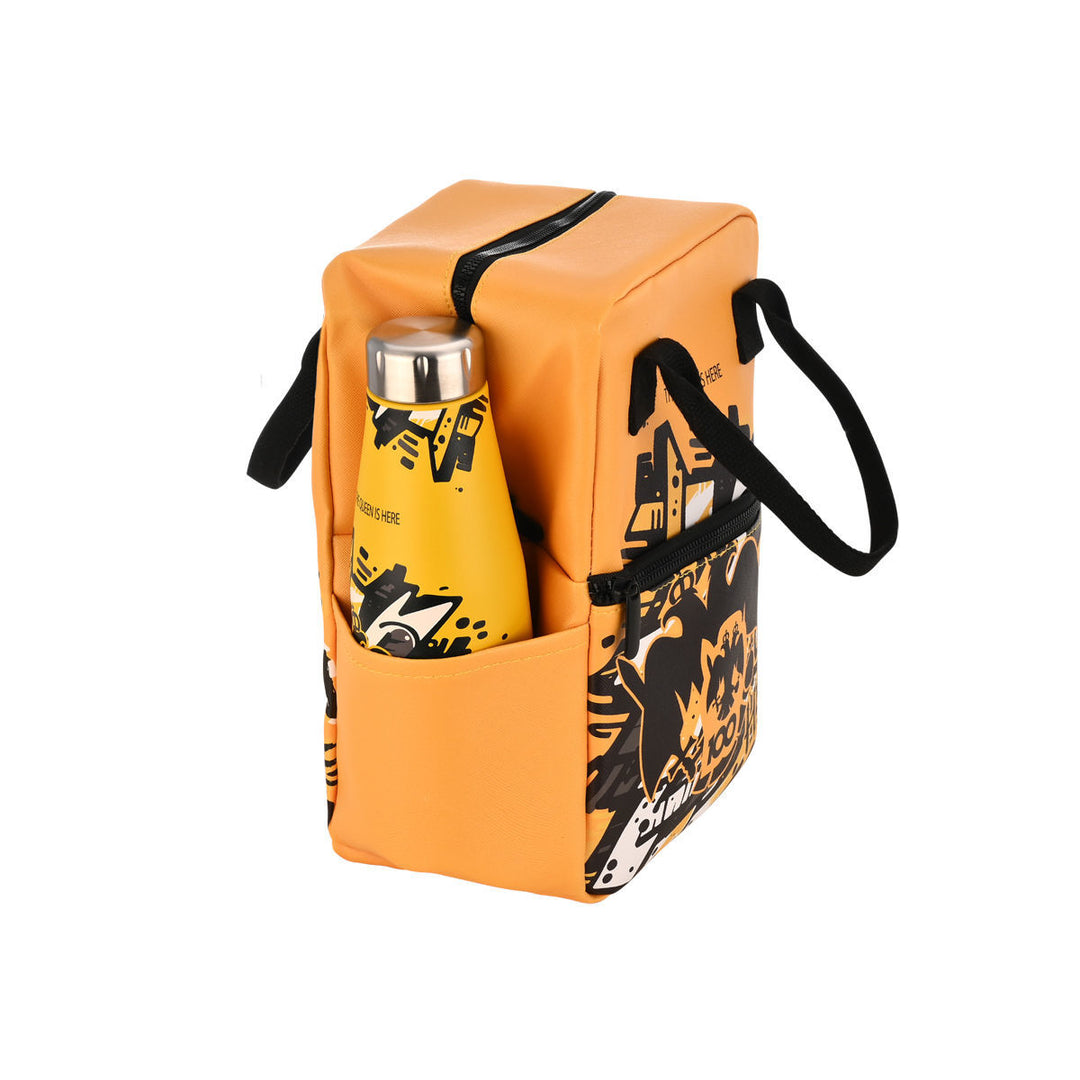 Τσάντα Φαγητού Ισοθερμική 7lt Estia Κίτρινη ΑΕΚ Edition The Queen Is Here