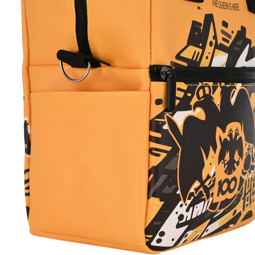 Τσάντα Φαγητού Ισοθερμική 7lt Estia Κίτρινη ΑΕΚ Edition The Queen Is Here