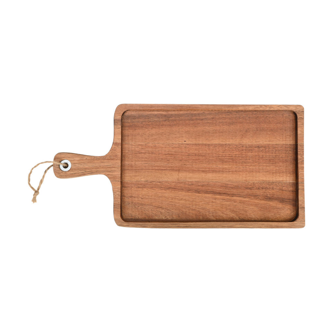 Ξύλο Κοπής Με Λαβή Και Σχοινάκι Κρέμασης Allure Estia 44x22cm