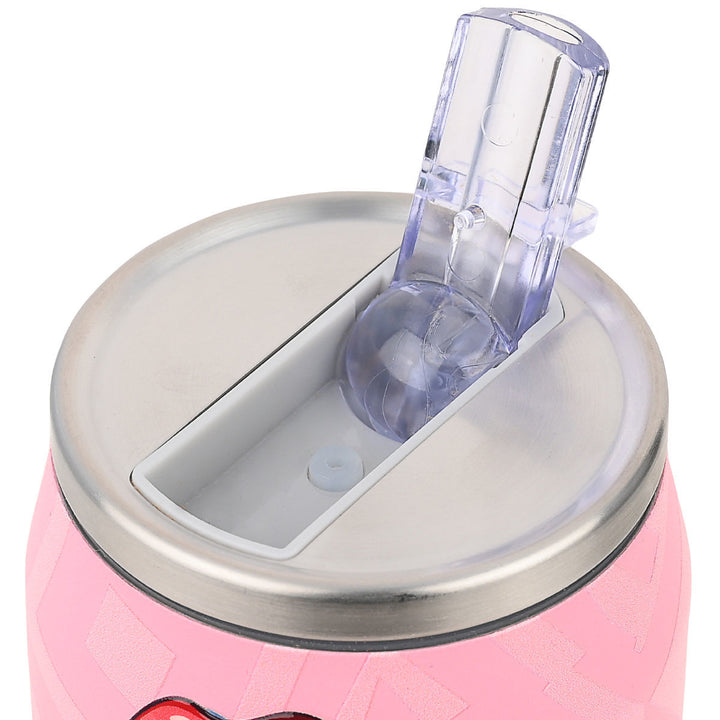 Estia Ποτήρι Θερμός Με Καλαμάκι Save The Aegean 500ml Ροζ Blush Pop