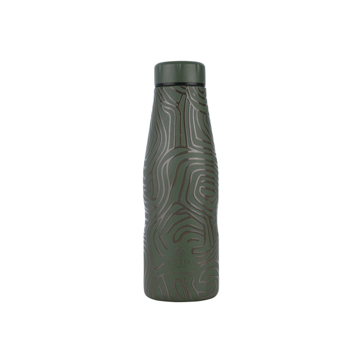 Estia Μπουκάλι Θερμός Save The Aegean 500ml Λαδί Olive Flow