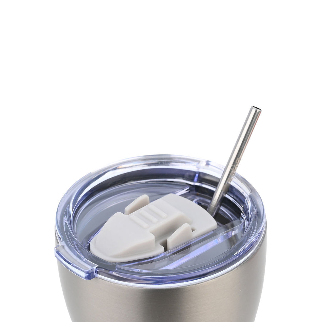 Estia Ποτήρι Θερμός  Save The Aegean 350ml Ασημί Inox Steel Flow Coffee Mug