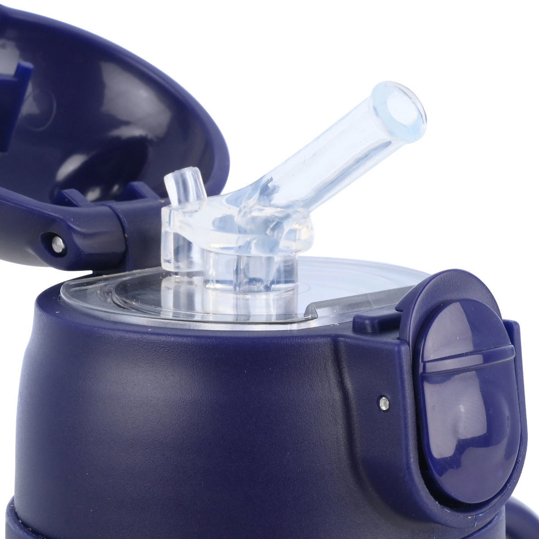 Estia Θερμός Παιδικό Με Λαβές Και Καλαμάκι 300ml Μπλε Σκούρο Με Πλανήτες Solar Jump