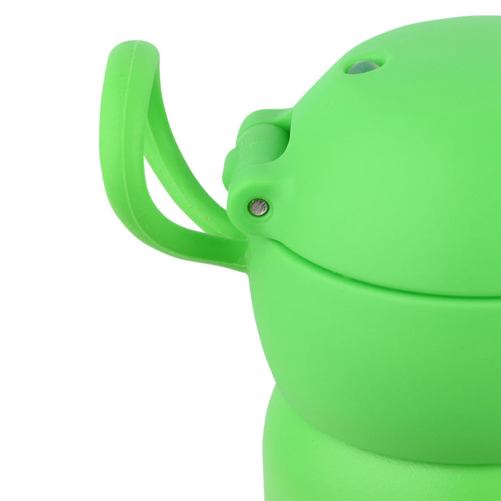 Estia Θερμός Παιδικό Με Καλαμάκι 500ml Πράσινο Jungle Kick