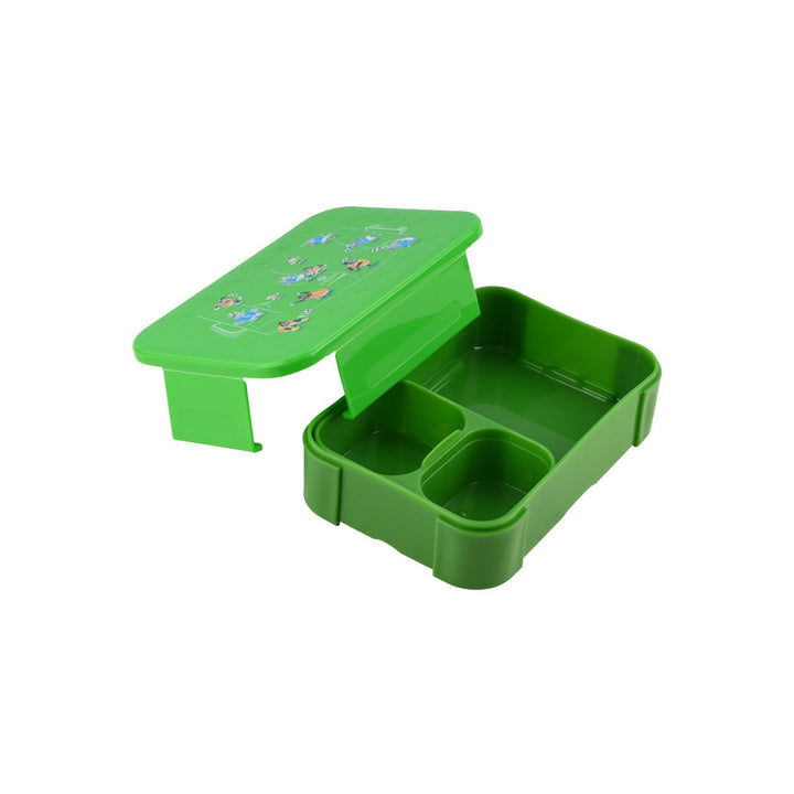 Τάπερ Estia Παιδικό Με 2 Αποσπώμενες Θήκες 900ml Πράσινο Jungle Kick