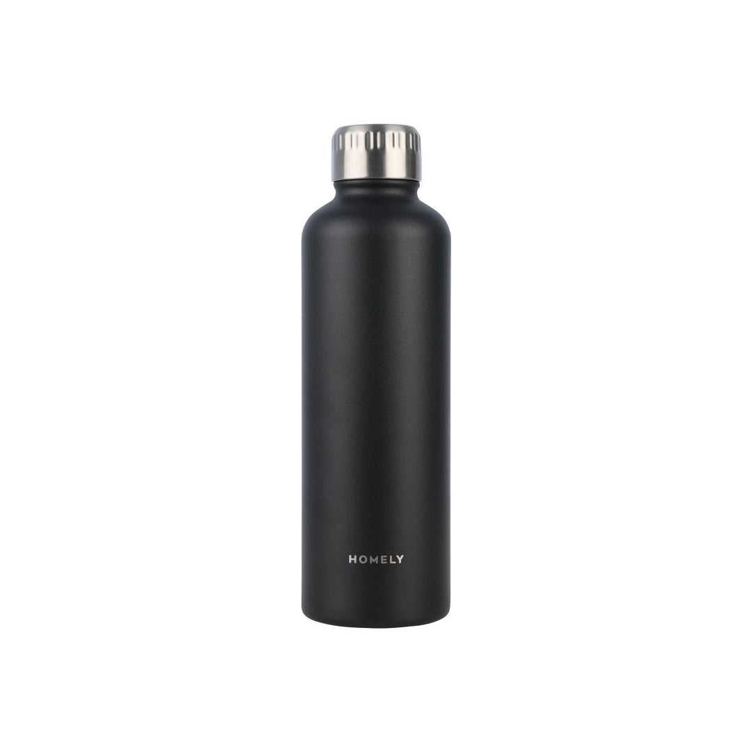 Estia Μπουκάλι Θερμός Flask Homely 500ml Μαύρο Midnight Black