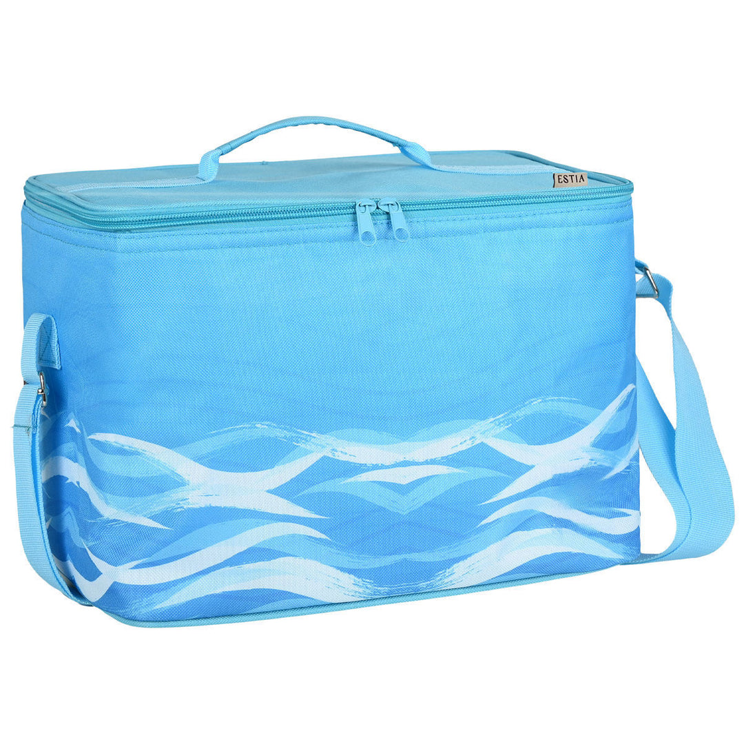 Τσάντα Φαγητού Ισοθερμική Γαλάζια 30lt 45X20X33cm Estia