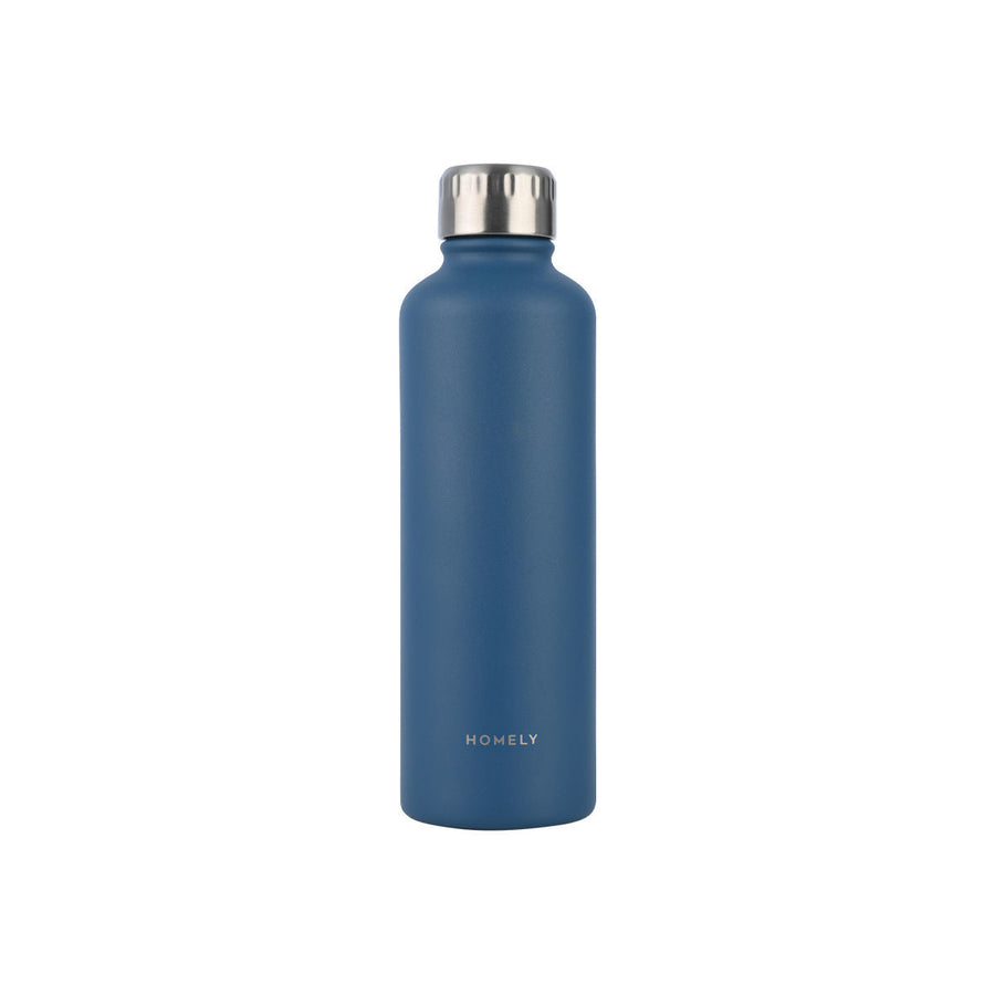 Estia Μπουκάλι Θερμός Flask Homely 500ml Πετρόλ Indigo Blue