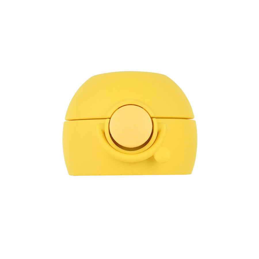 Estia Ανταλλακτικό Καπάκι-Καλαμάκι Παιδικό Θερμός 350ml Κίτρινο Fortress Dragon