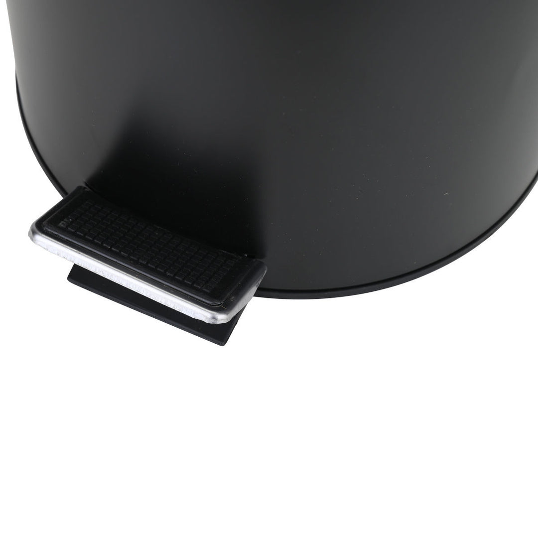 Καλάθι Μπάνιου Ματ Μαύρο Μεταλλικό 12lt Estia