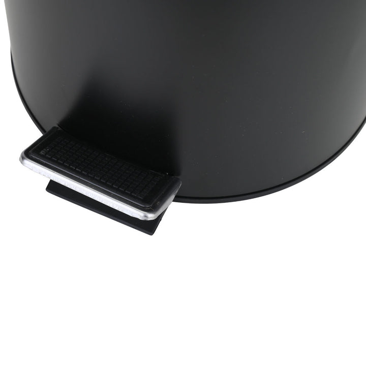 Καλάθι Μπάνιου Ματ Μαύρο Μεταλλικό 12lt Estia