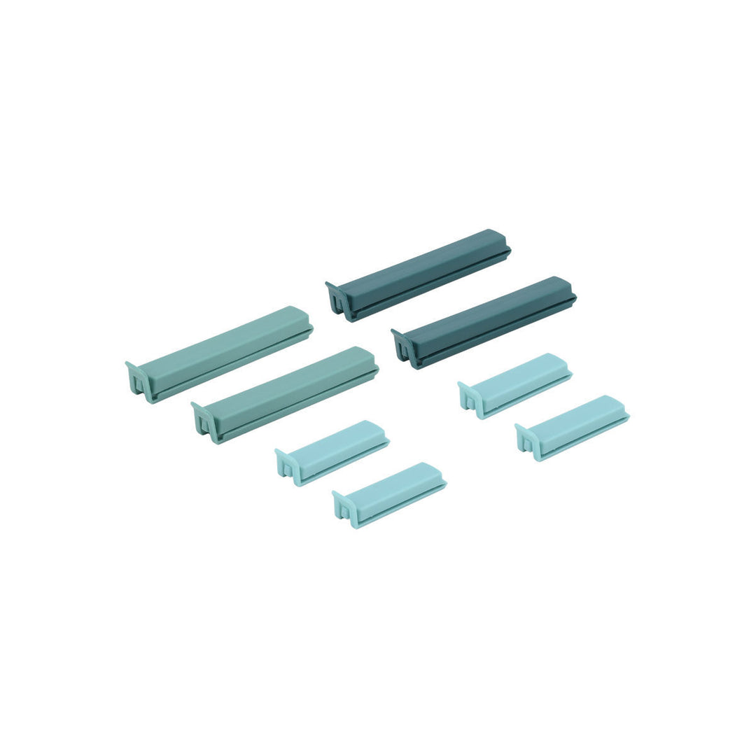 Κλιπ Για Σακουλές Τροφίμων 2 Διαστάσεων Μέντα 12 Τεμαχίων Homely