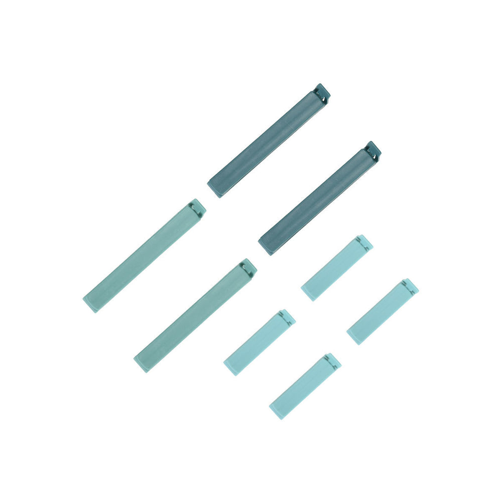 Κλιπ Για Σακουλές Τροφίμων 2 Διαστάσεων Μέντα 12 Τεμαχίων Homely